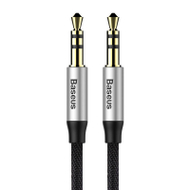 Kabllo audio Baseus Yiven M30, Jack 3.5mm në 3.5mm, 1.5m, e zezë