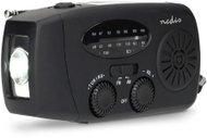 Radio emergjente Nedis Table Version, AM/FM, powerbank, me manivelë