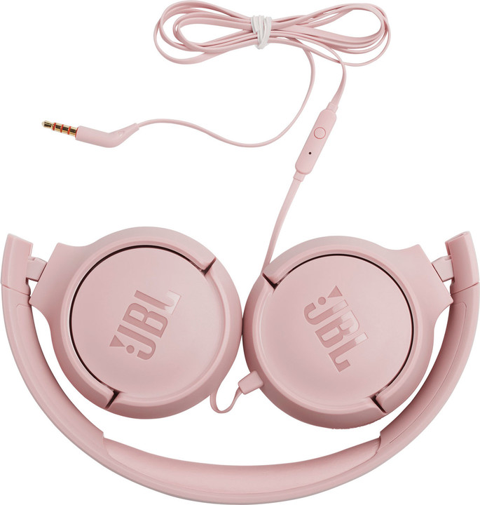 [OUTLET] Kufje JBL T500, rozë