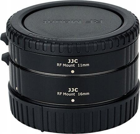 Set tuba zgjatues makro JJC AF për Canon EOS RF R RP, 2 pjesë, i zi