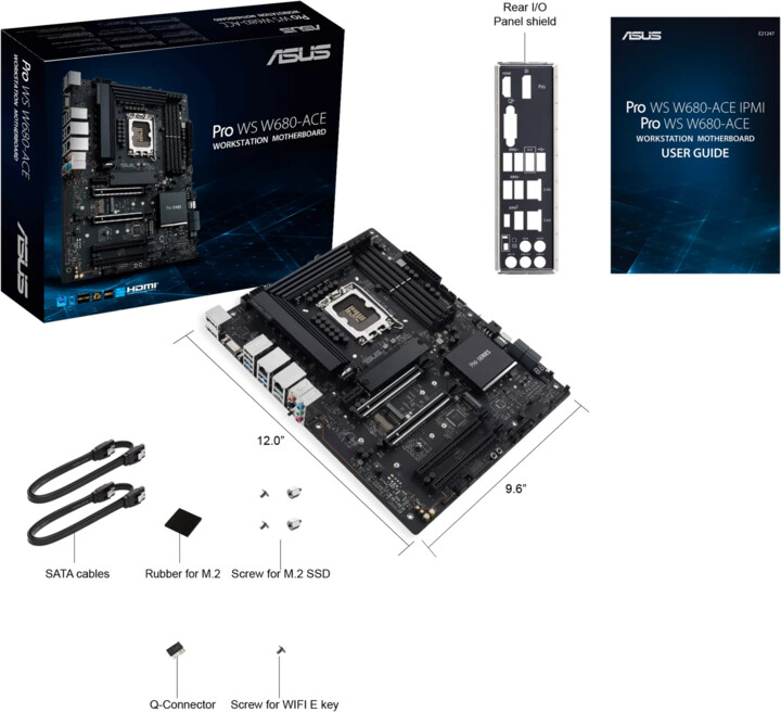Pllakë amë ASUS PRO WS W680-ACE - Intel W680