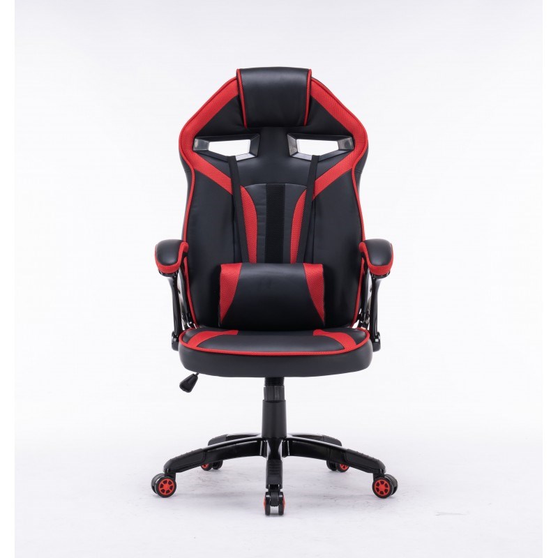 Karrige lojërash Top E Shop Drift Swivel, e zezë/e kuqe 3