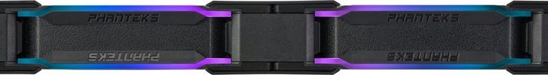 Ventilatorë PC Phanteks D30 140mm D RGB Reverse, set 3 copë, PWM, të zinj