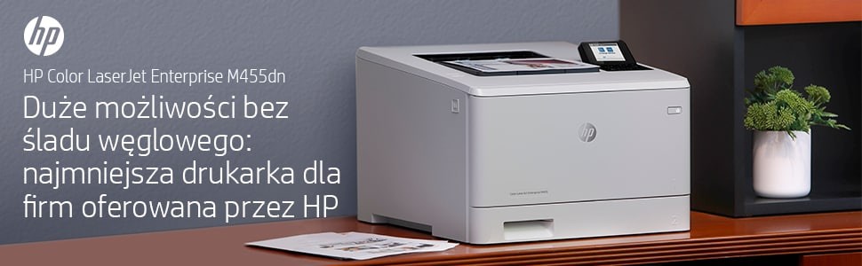 Printer laser ngjyrë HP Color LaserJet Enterprise M455dn, A4, rrjetë, i bardhë