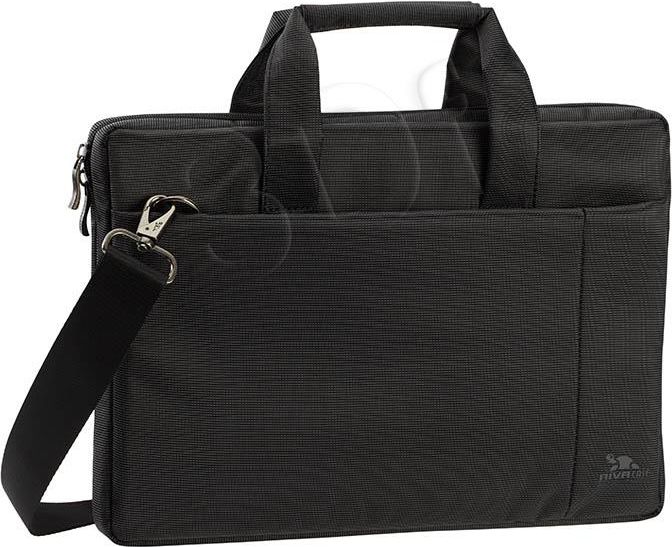 Çantë shpatulle për laptop RivaCase Central 8221, 13.3", e zezë