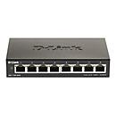 Switch rrjeti D-Link DGS-1100-08V2, 8 porta Gigabit, menaxhues, i zi