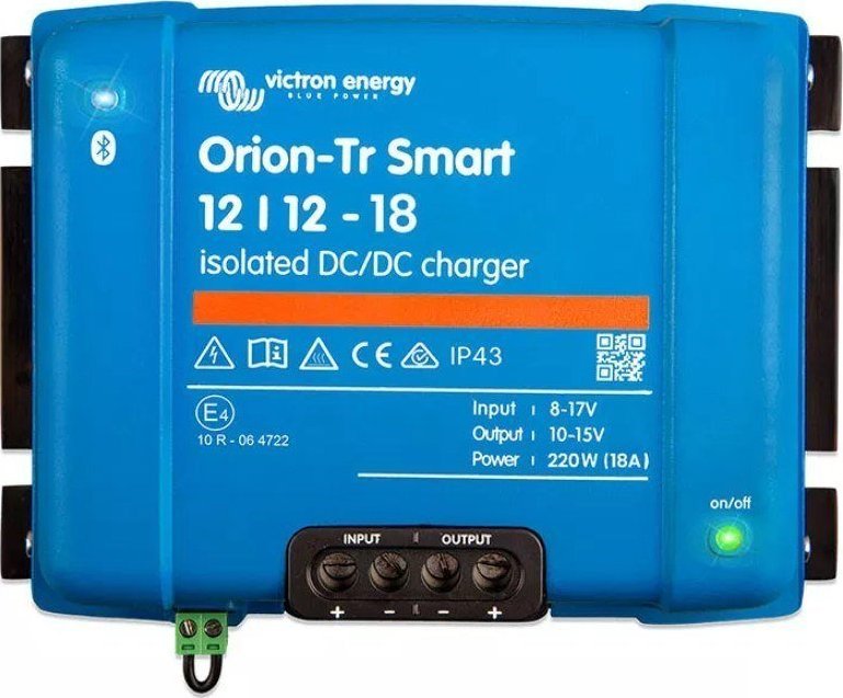 Karikues DC DC Victron Orion TR Smart 12/12 18A, 220W, i izoluar, me Bluetooth