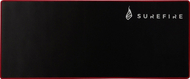 Mauspad gaming SureFire Silent Flight 680 48811, madhësi e madhe, sipërfaqe tekstile, i zi