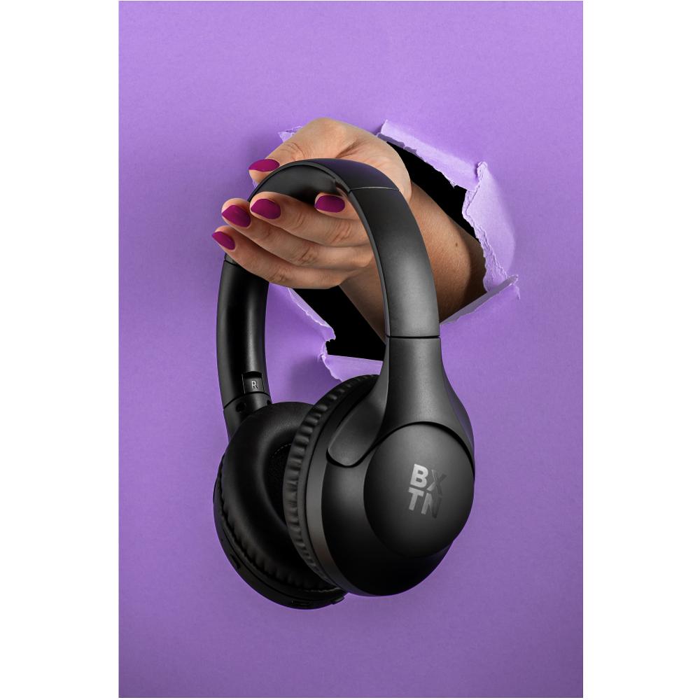 Kufje Wireless Buxton BHP 8700 BLACK BT – Bluetooth 5.3, Ngjyrë e Zezë