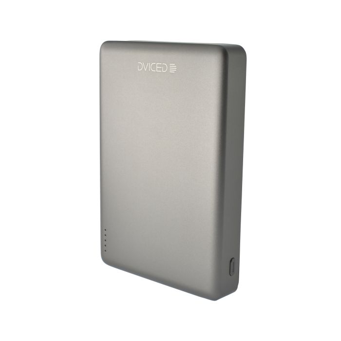 Dviced Ultrathin MagSafe Power Bank 10000mAh, Black, Grey