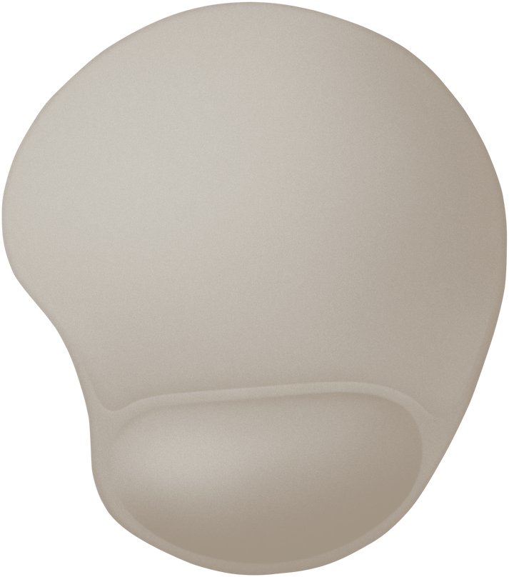 Mousepad Trust 26012, sipërfaqe e lëmuar, bezhë