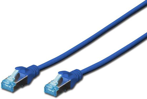 Kabllo rrjeti Digitus DK-1532-010/B, crossover Cat5e, 1m, blu