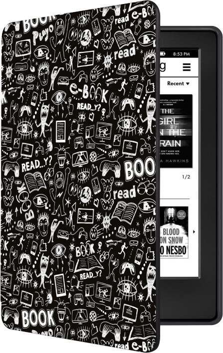 [OUTLET] Mbrojtëse CONNECT IT Doodle për Amazon New Kindle 2019/2020 (Gjen. e 10-të), e zezë