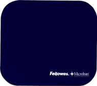 Mousepad Fellowes Microban, antibakterial, bazë kundër rrëshqitjes, blu