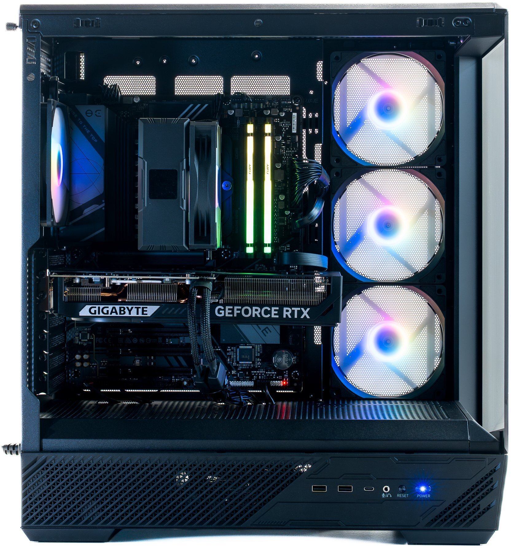 Kompjuter gaming Game X G100, Core Ultra 7 265KF, 32GB RAM, RTX 5070 Ti, 512GB SSD, i zi