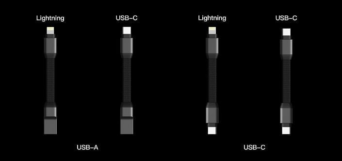 Kabllo karikimi Rolling Square inCharge PRO, USB A në Lightning, 15W, gri metalik