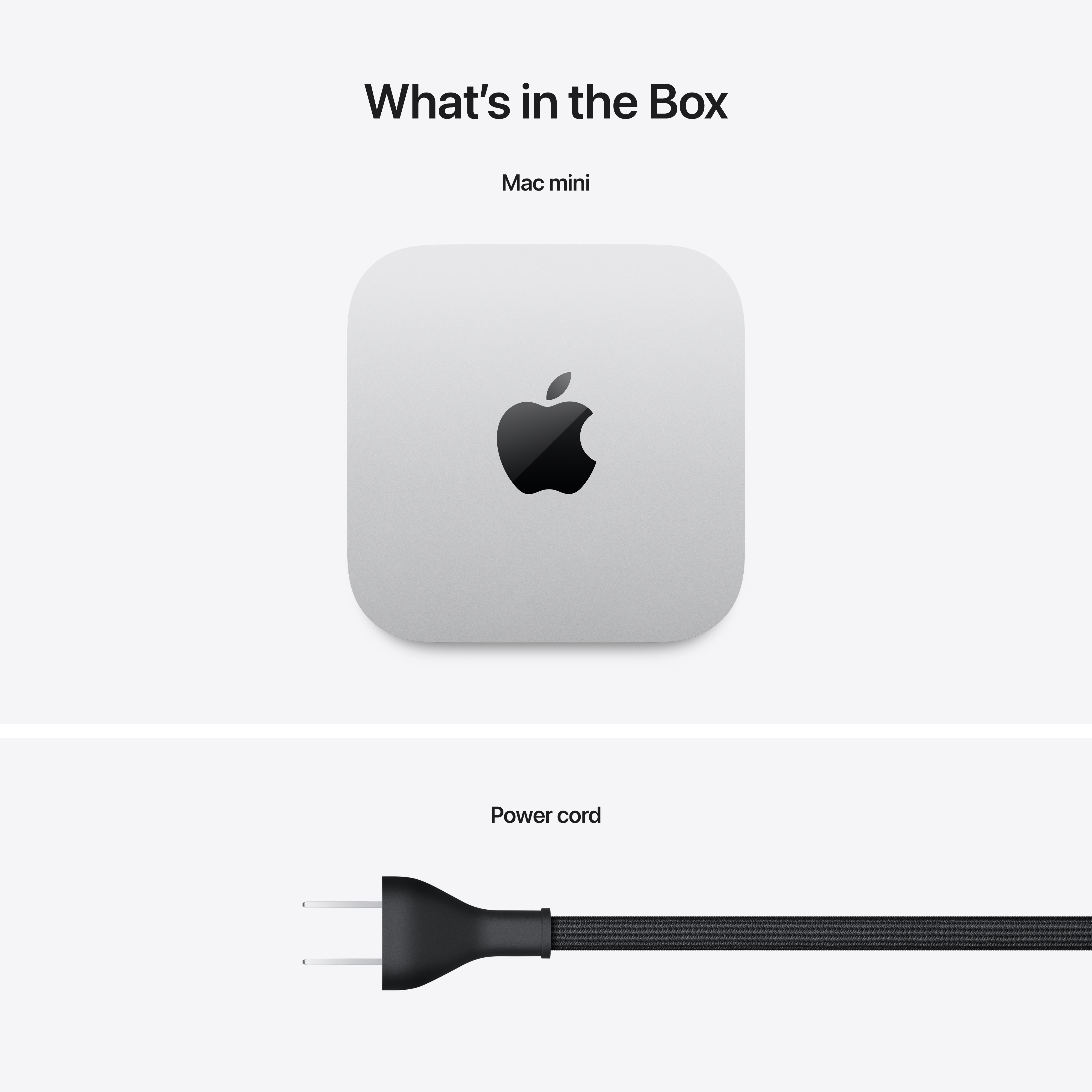 Apple Mac Mini, M4 10‑core, 16GB, 512GB SSD, 10‑core GPU, Silver