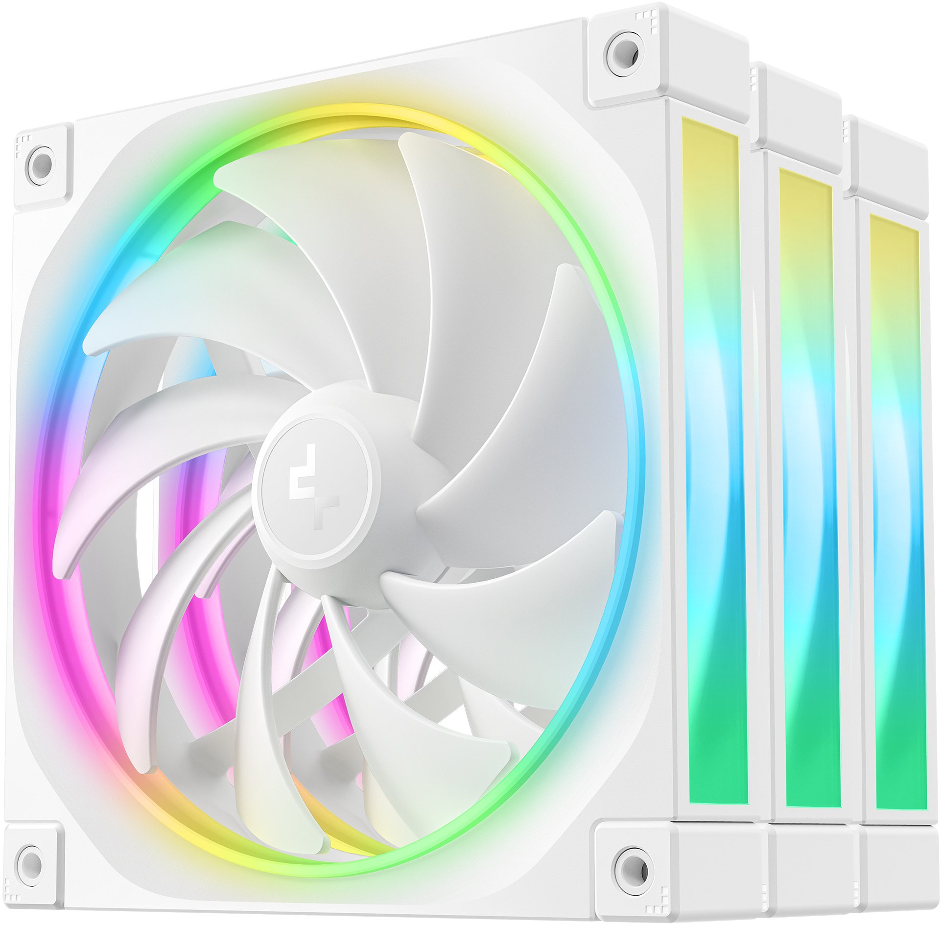 Set ventilatorësh PC FL14 WH 3IN1, 140mm, ARGB, të bardhë