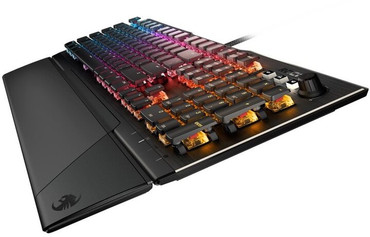 Tastierë ROCCAT Vulcan 121 AIMO, Roccat Titan Red, US, e zezë