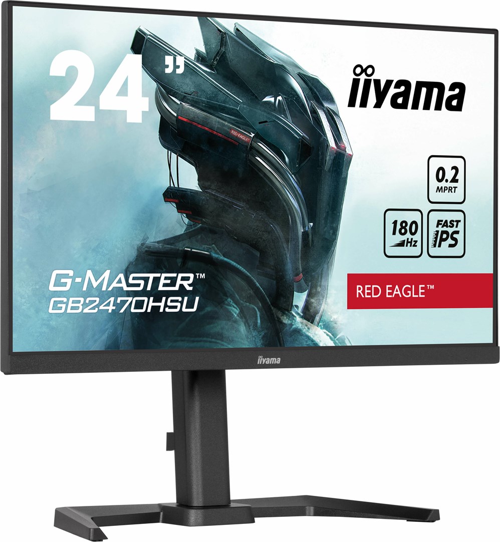 Monitor gaming Iiyama G-MASTER GB2470HSU-B6, 23.8", Full HD, 180Hz, i zi