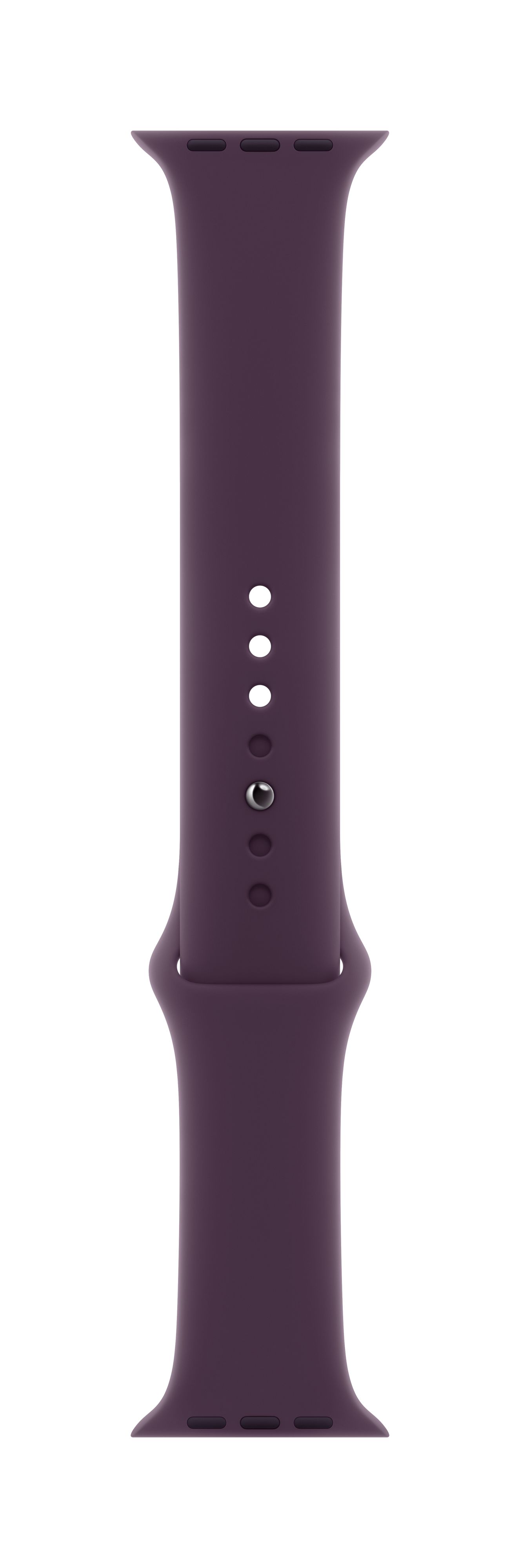 Apple Watch 46mm Sport Band, Plum Sport Band, S/M (Seasonal)