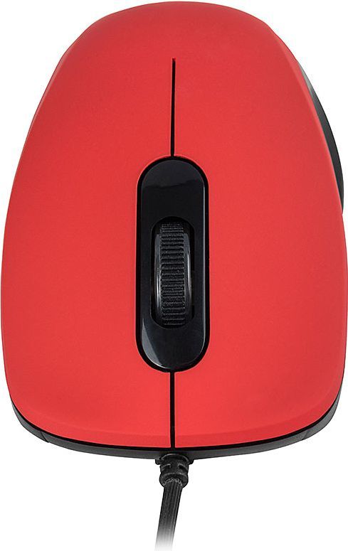 Maus Modecom M10S, me kabllo, USB, i kuq