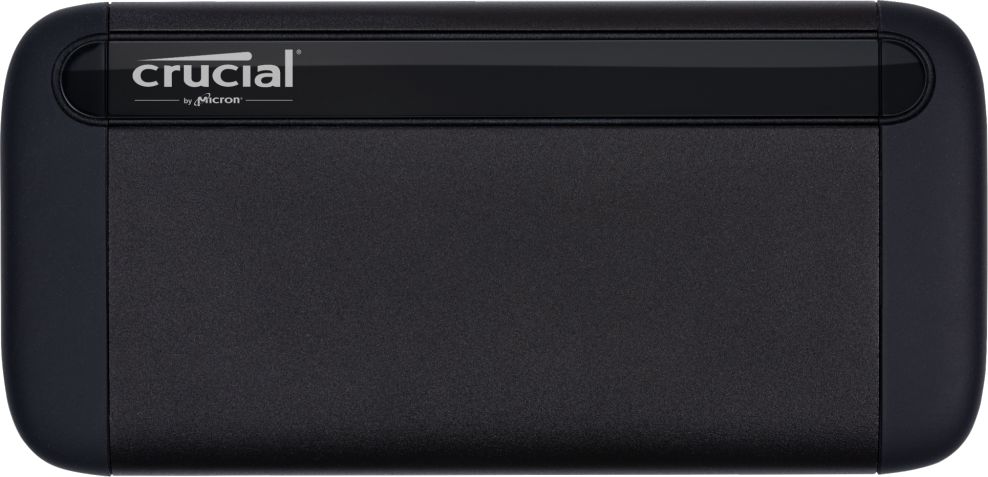 Disk i jashtëm SSD Crucial Portable X8 500GB, i zi