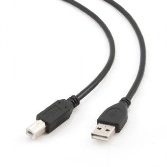 Kabllo Gembird USB-A në USB-B, 1m, e zezë