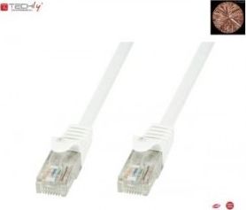 Kabllo rrjeti Techly TechlyPro, RJ45, Cat6, U/UTP, 1m, e bardhë