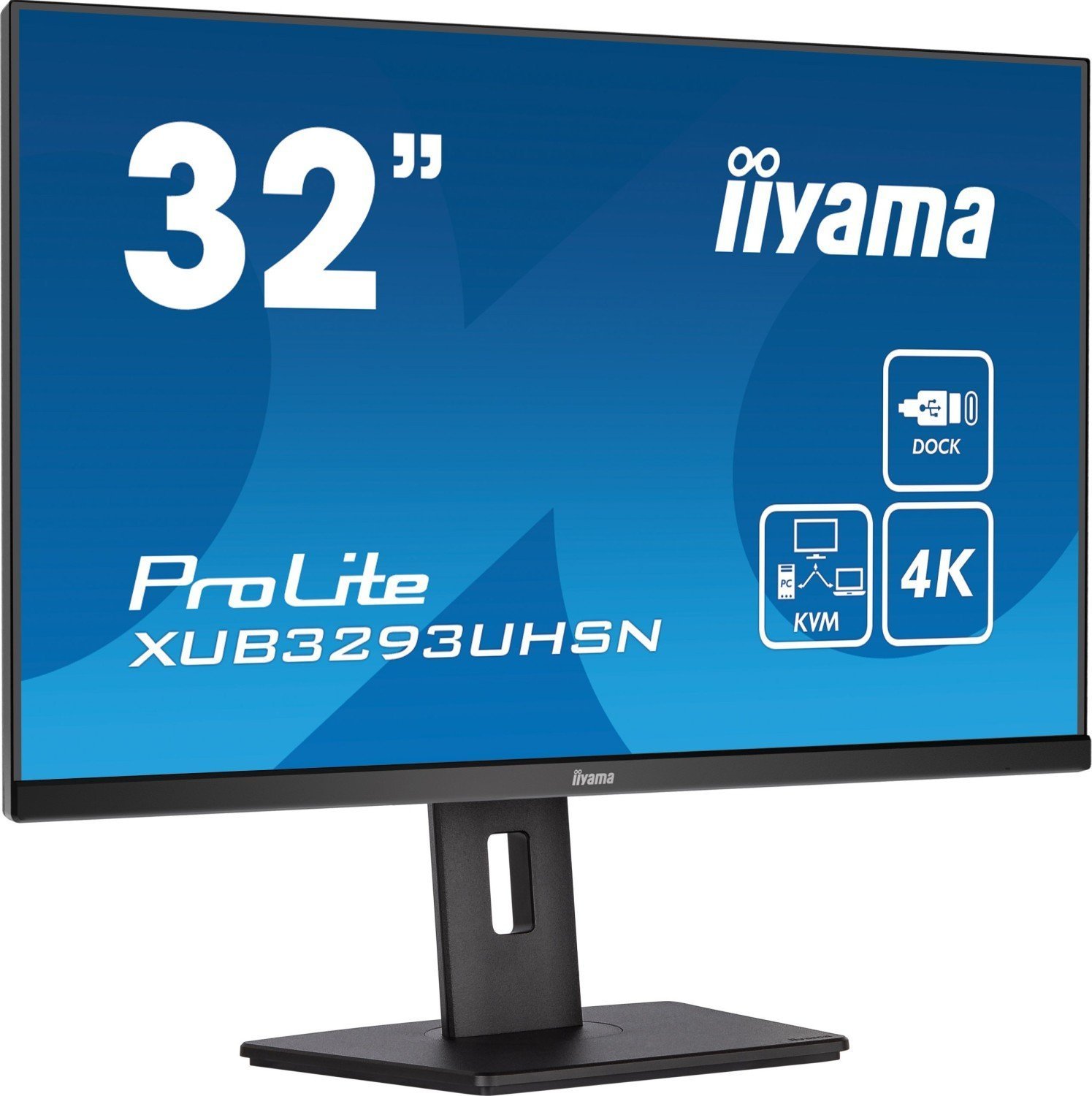Monitor iiyama ProLite XUB3293UHSN-B5, 32", 4K UHD, IPS, i zi