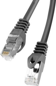 Kabllo Lanberg Patchcord Cat 6 FTP (PCF6-10CC-0150-BK), 1.5m, e zezë