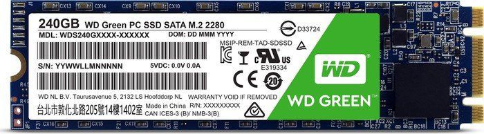 Disk SSD WD Green, 240GB, M.2 2280 SATA III
