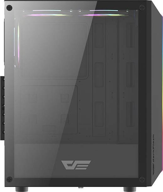 Kasë Darkflash DK151, e zezë, Midi Tower