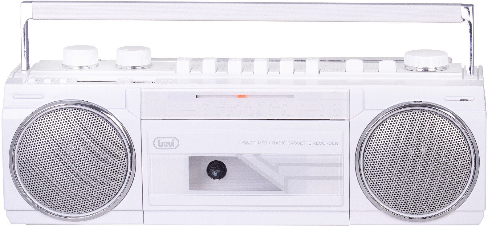 Radio portative Trevi RR 501 BT, Bluetooth, e bardhë