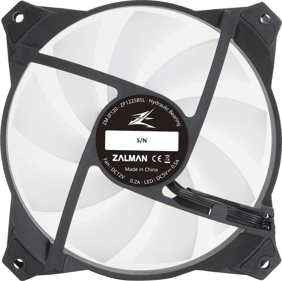 Ftohës Zalman ZM-IF120, 120 mm
