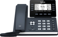 Telefoni IP Yealink SIP-T53, me kabllo, për montim në mur dhe tavolinë, gri klasike