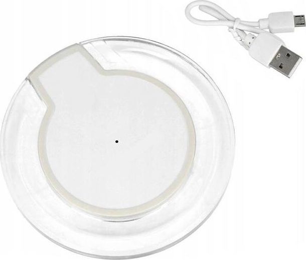 Karikues wireless GeTech US7A Induction 1 A (2301-uniw), i bardhë