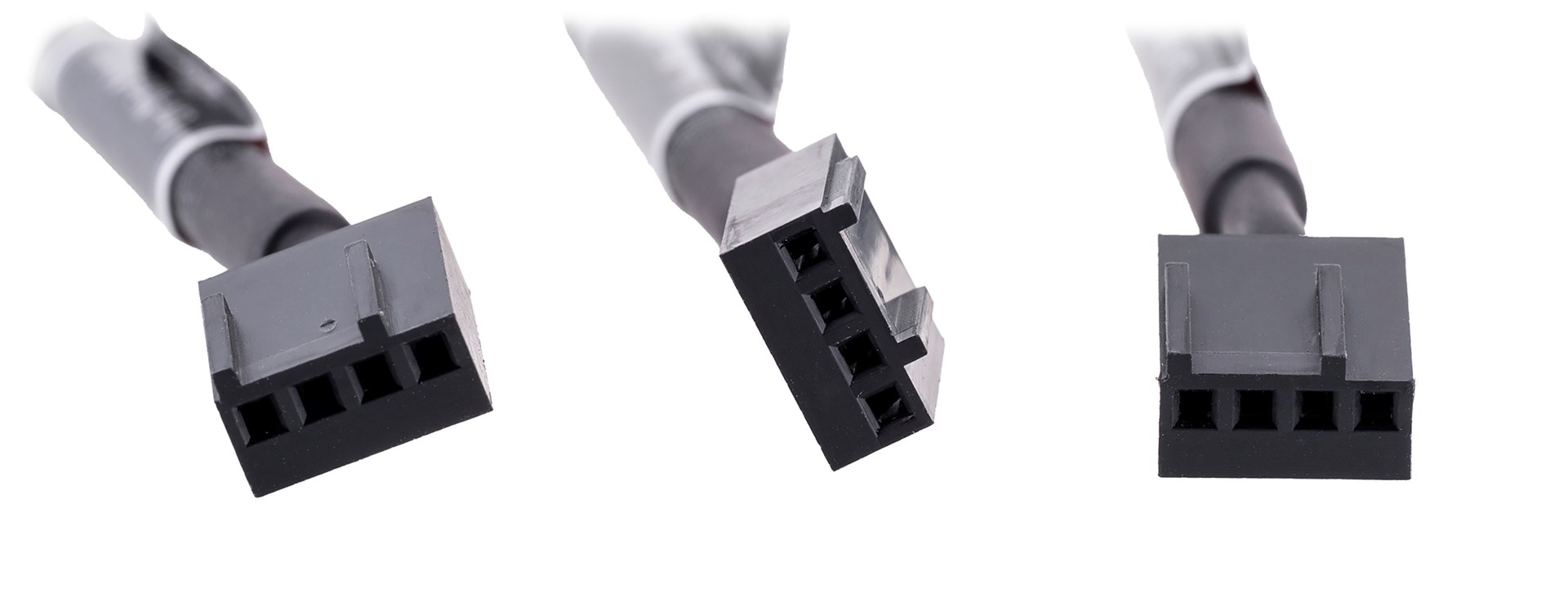 Kabllo adaptor ventilatori Noctua NA-SRC7, 4-pin PWM, 0.11m, e zezë