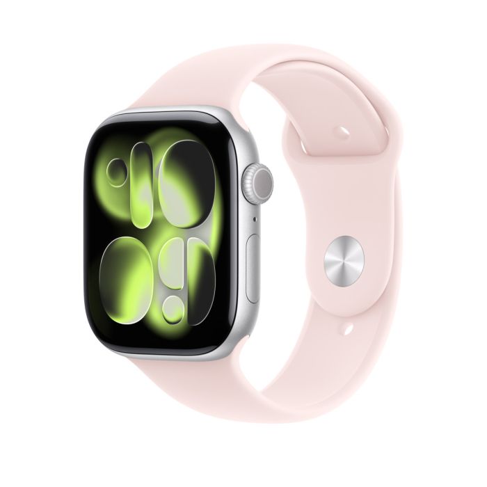 Apple Watch 46mm Sport Band, Soft Pink - M/L (SEASONAL) 2