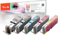 Set bojëra Peach PGI-570XL/CLI-571XL, MultiPack CMYK, për Canon Pixma