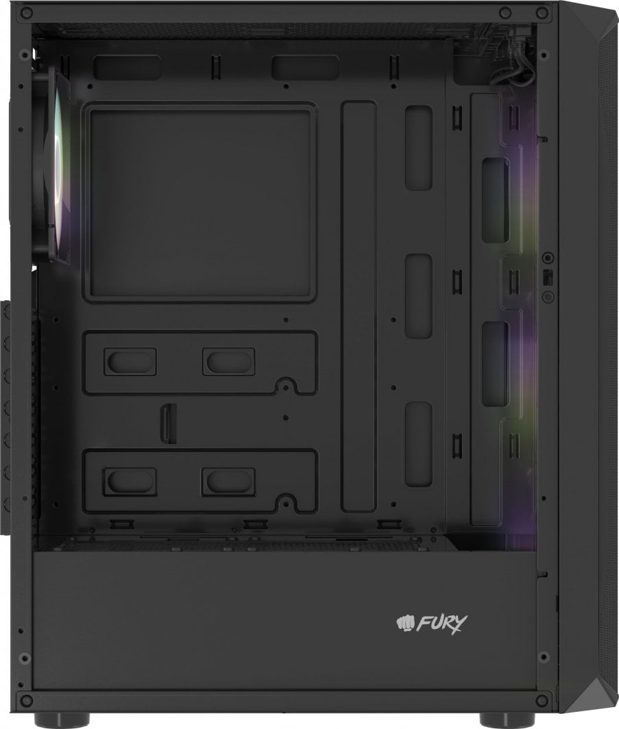 Kasë për PC Fury Shobo SH4F RGB (NFO-2154), e zezë