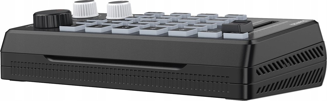 Kartë audio video mixer Ulanzi D005, për transmetim live, e zezë