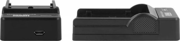 Karikues kamera Newell DC-USB, për bateri EN-EL14, portë USB, i zi