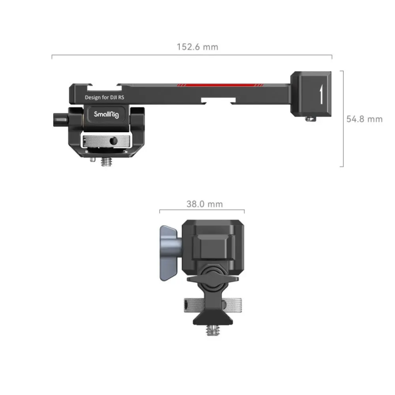 SmallRig Monitor Mount for DJI RS2/RSC2/RS3/RS3 Pro/RS 3 Mini/RS4 Pro