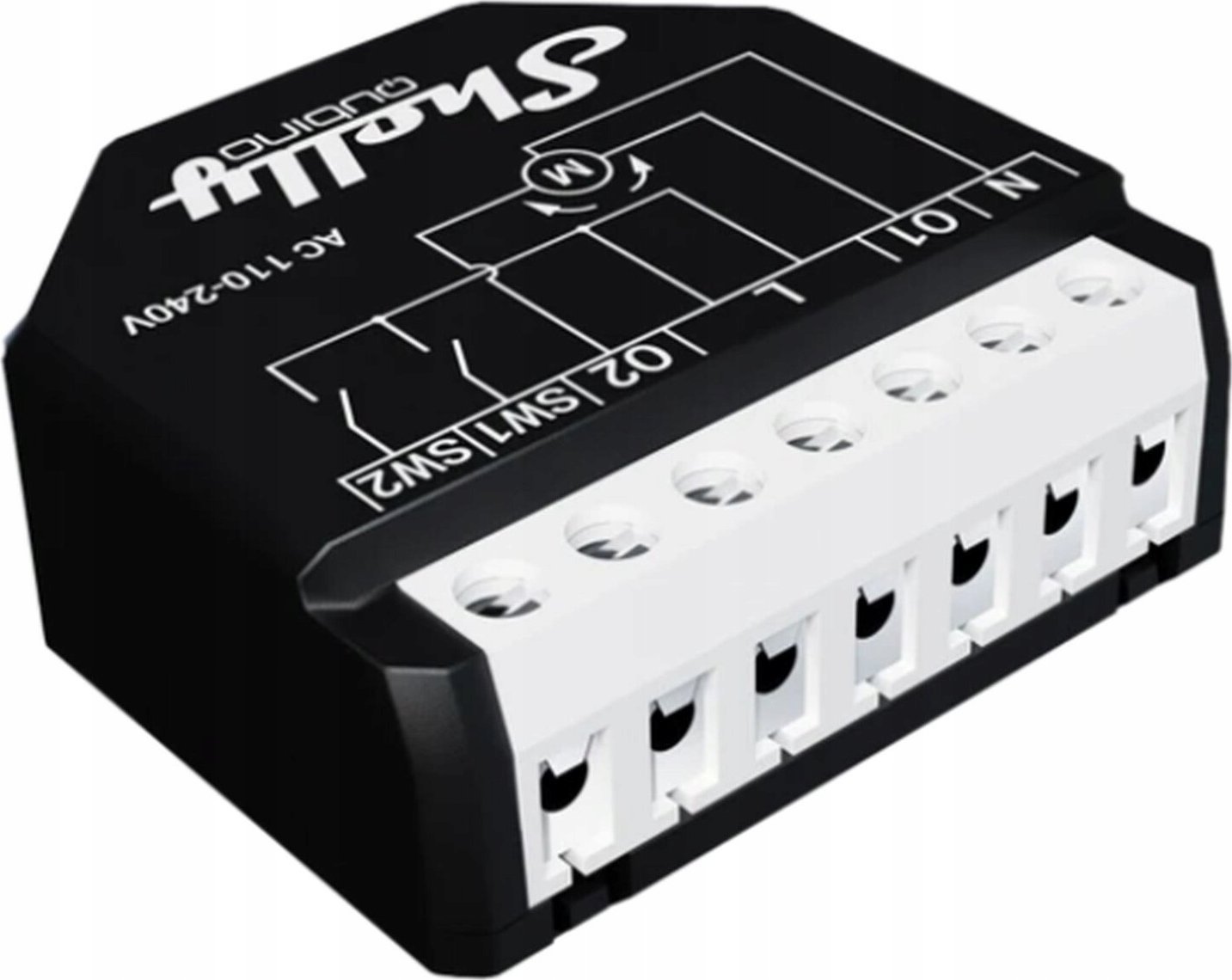 Modul smart Shelly Wave Shutter, rele për roleta dual, Z Wave