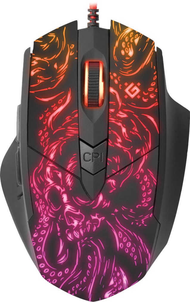 Maus gaming Defender Titan GM-650L, RGB, i zi