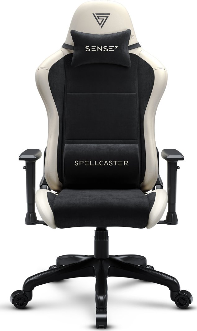 Karrige SENSE7 Spellcaster FUKU, material+lëkurë, e zezë/ bezhë