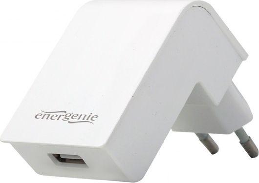 Karikues Energenie USB 2.1A, 230V, i bardhë