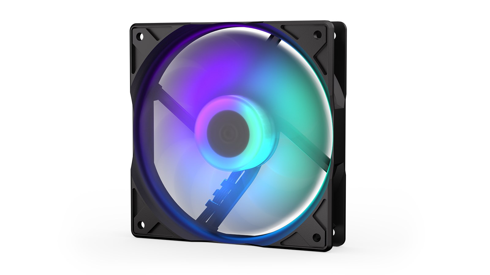 Ventilator për kasë kompjuteri ENDORFY Stratus 120 PWM ARGB, 12cm, 1400 RPM, i zi