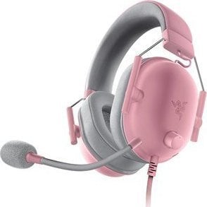 Kufje me mikrofon Razer BlackShark V2 X, me kabllo, rozë